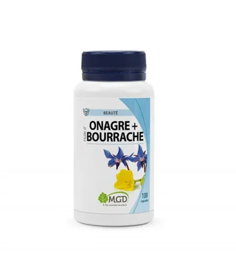 HUILE D’ONAGRE-BOURRACHE 100 CAPSULES