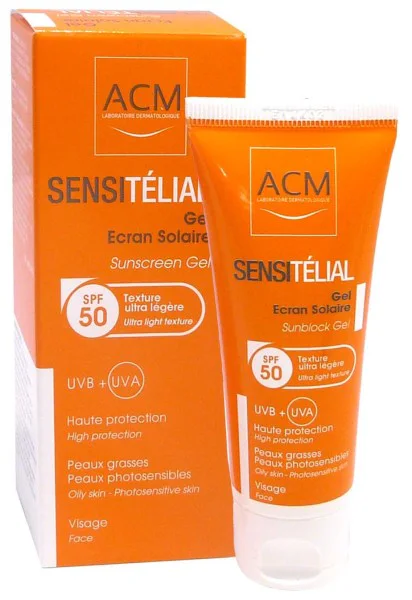 ACM Sensitelial Gel Ecran solaire spf 50 (40 ml)