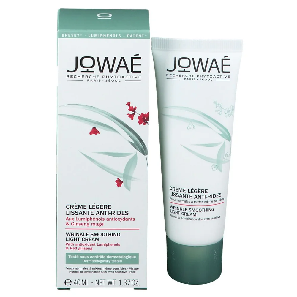 JOWAÉ CRÈME LÉGÈRE LISSANTE ANTI-RIDES 40 ML