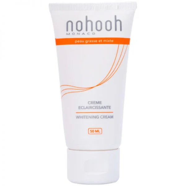 NOHOOH CRÈME ÉCLAIRCISSANTE PEAU GRASSE ET MIXTE 50 ML