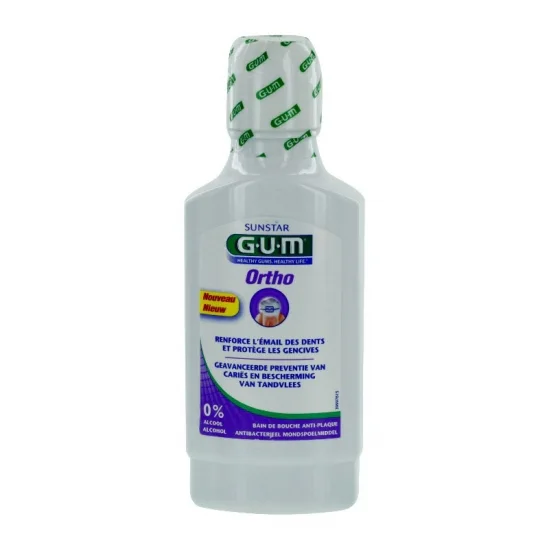 GUM Bains de Bouche Ortho. 300ml