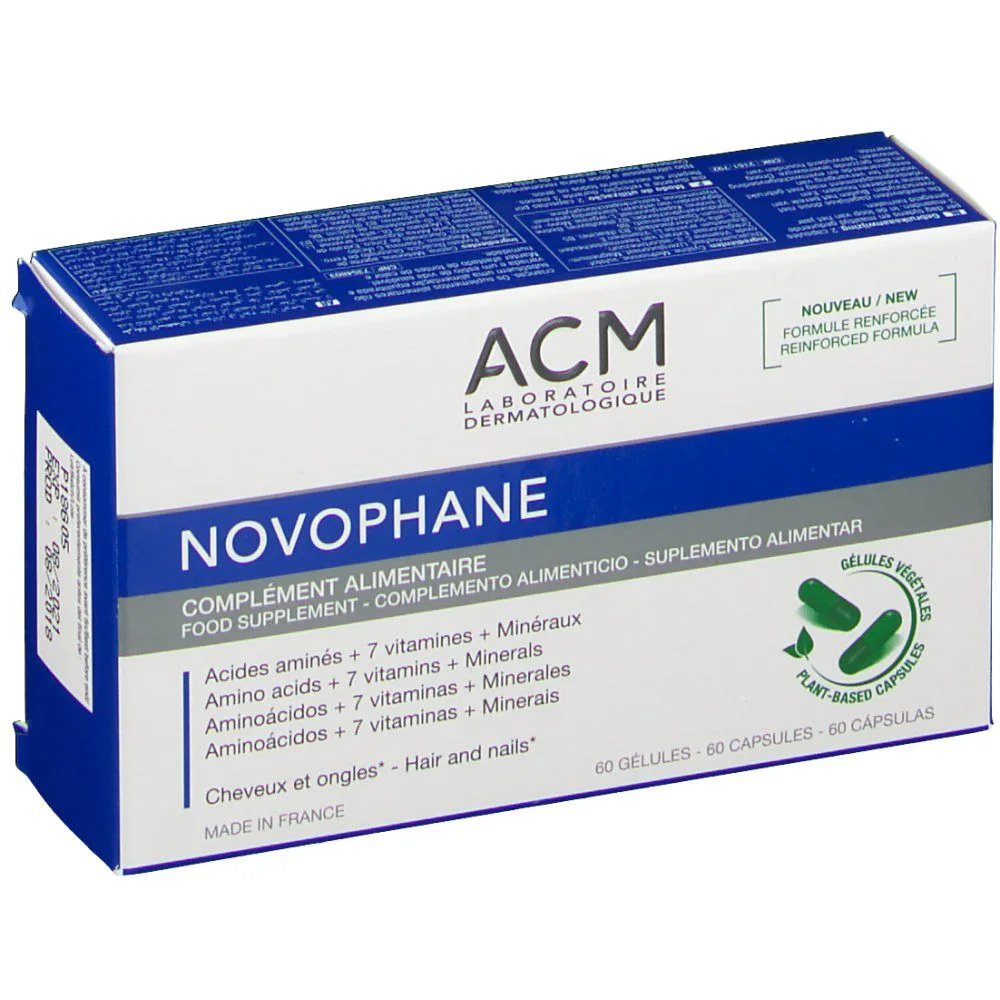 ACM NOVOPHANE ongles et cheveux (60 gélules)
