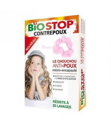 CHOUCHOU ROSE ANTI POUX