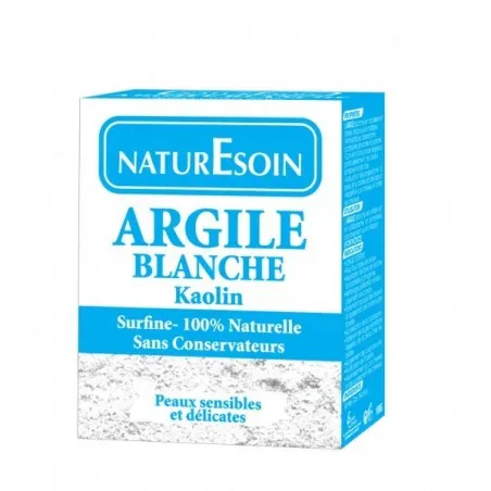 NATURE SOIN ARGILE BLANCHE 100G