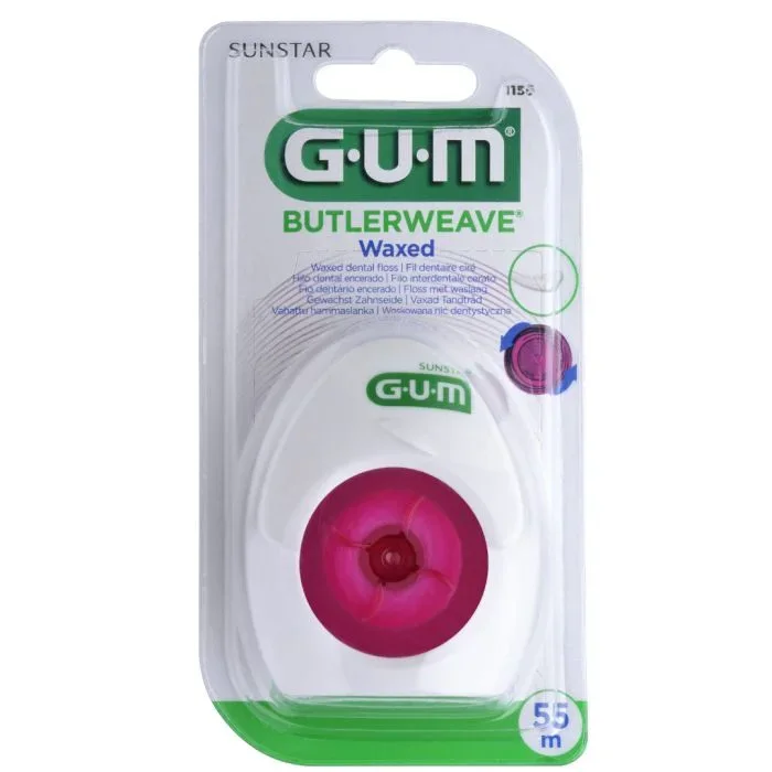 GUM Fil Dentaire ButlerWeave Ciré…