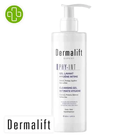 Dermlift Phy-Int Gel Lavant hygiène Intime 200 ml