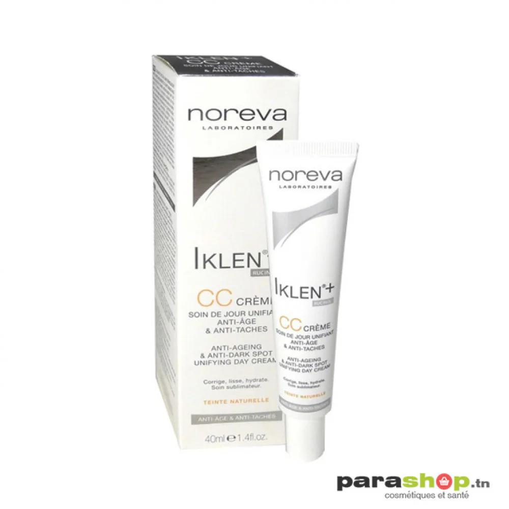 NOREVA IKLEN+ CC CREME SOIN DE JOUR UNIFIANT ANTI-AGE ET ANTI-TACHES 40ML