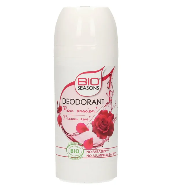 Bio Seasons – Déodorant Bio Rose Passion – 75 ml