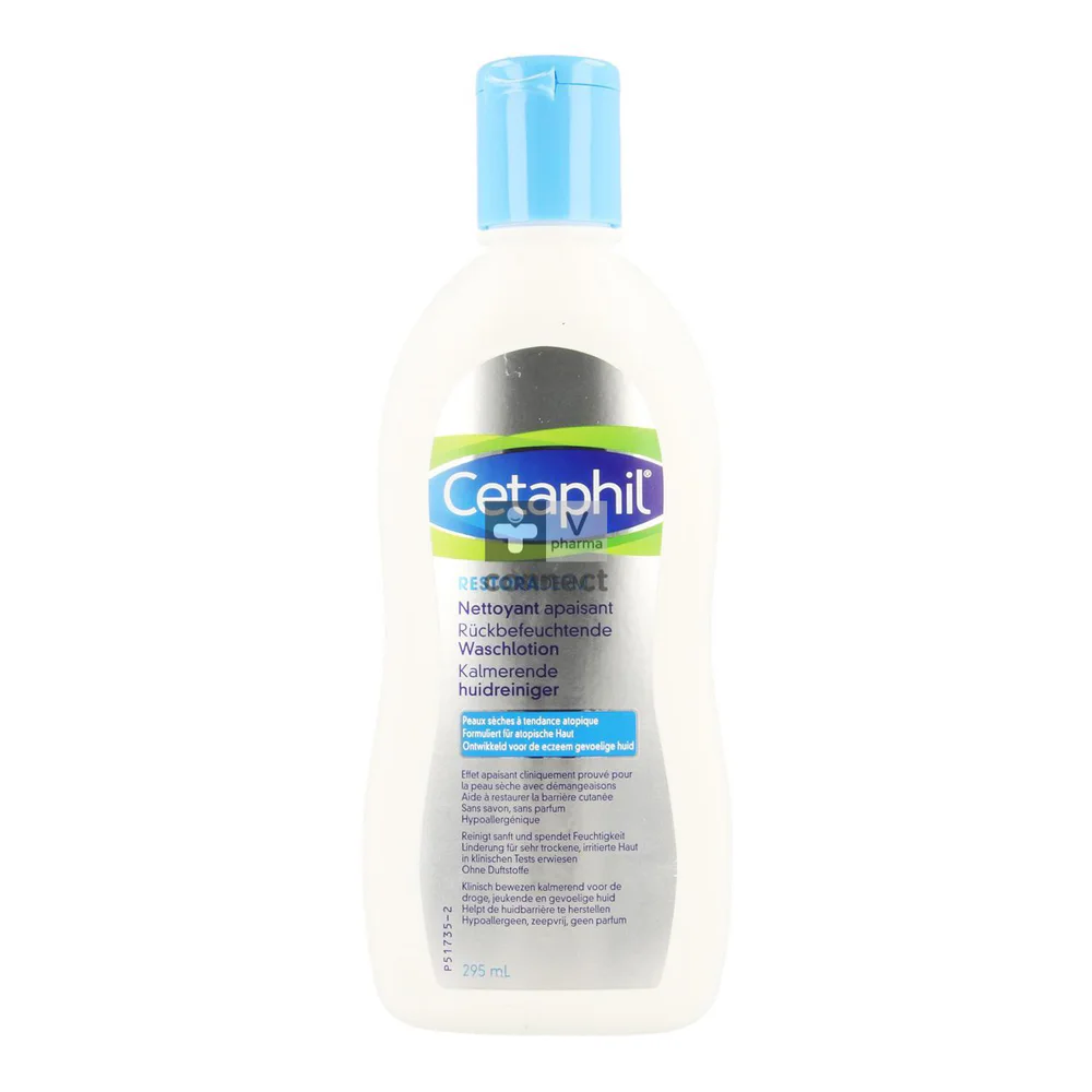 Cétaphil – Restoraderm Nettoyant hydratant – 295 ml