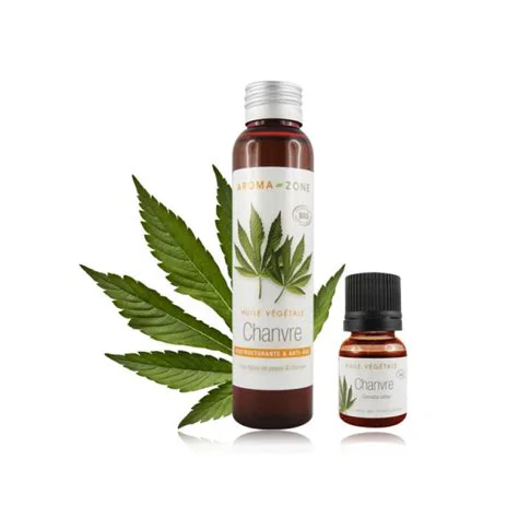 HUILE VÉGÉTALE DE CHANVRE BIO – AROMA ZONE