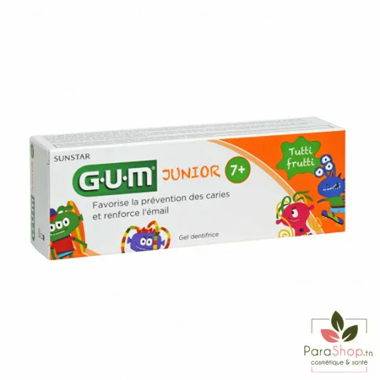 GUM Dentifrice junior 7 à 9 ans 50ml