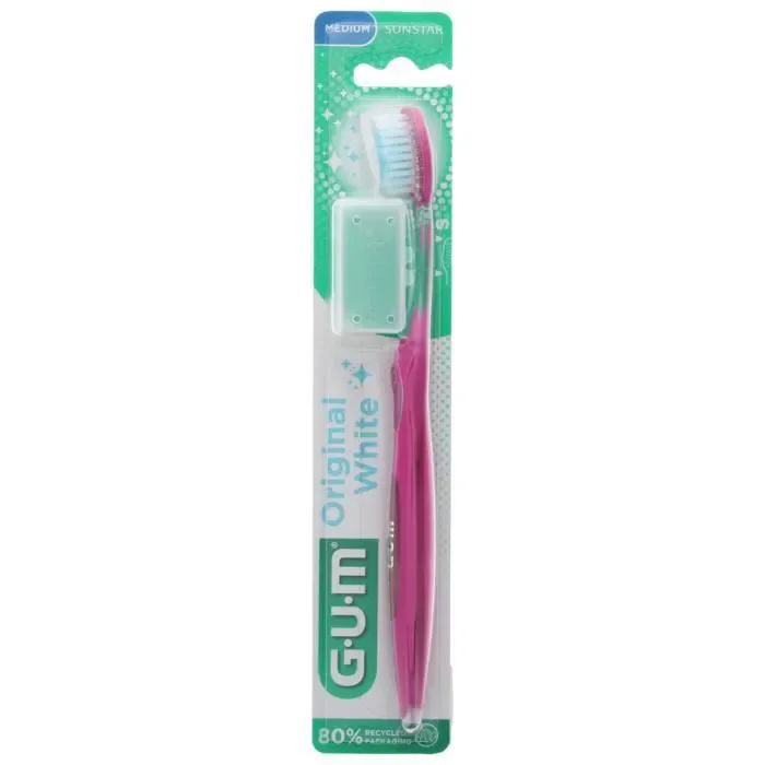GUM BROSSE A DENT ORIGINAL WHITE Médium…