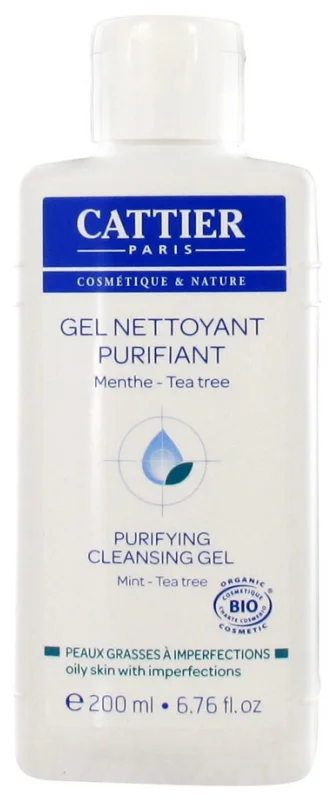 CATTIER GEL NETTOYANT PURIFIANT 200 ML
