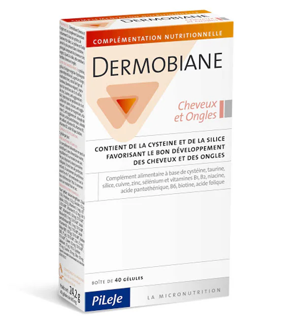 DERMOBIANE CHEVEUX ET ONGLES 40 GÉLULES