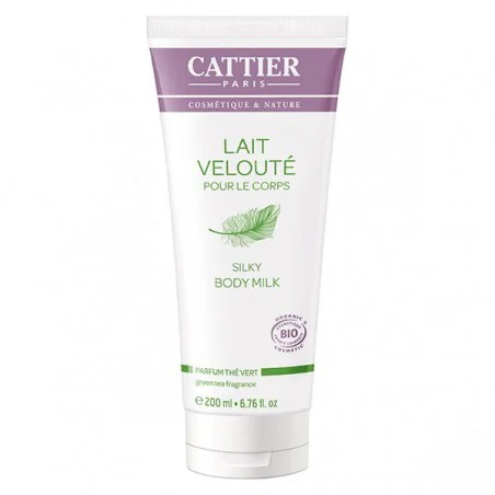 CATTIER LAIT VELOUTE POUR LE CORPS-PARFUM THE VERT 200ML
