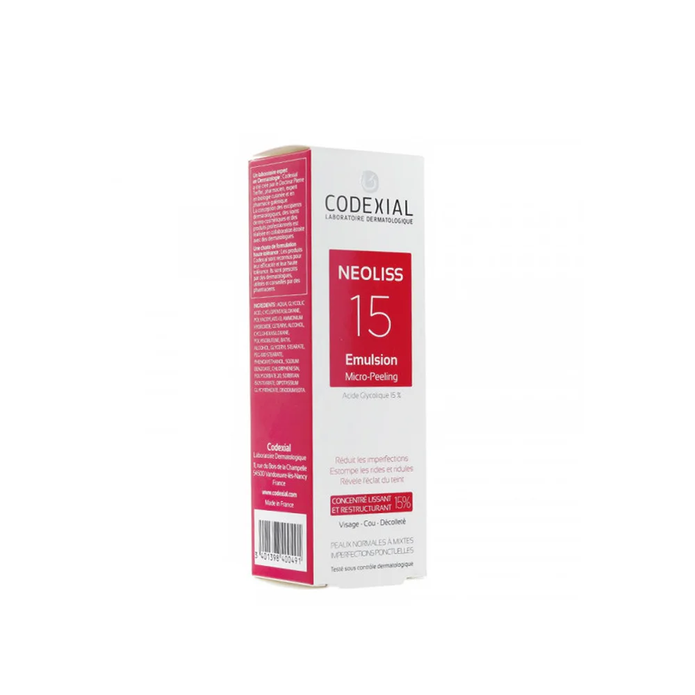 CODEXIAL DERMATOLOGIE NEOLISS 15 EMULSION 30 ML