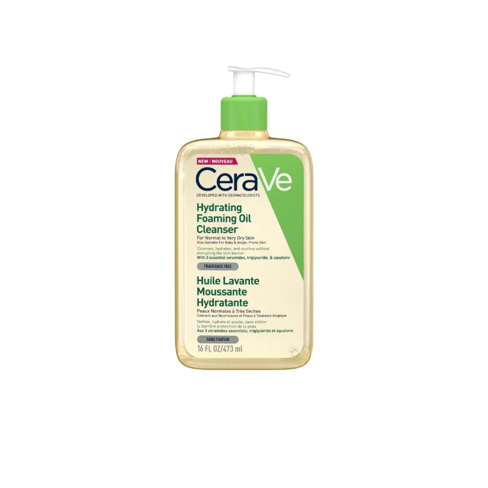 CERAVE HUILE LAVANTE MOUSSANTE 473ML