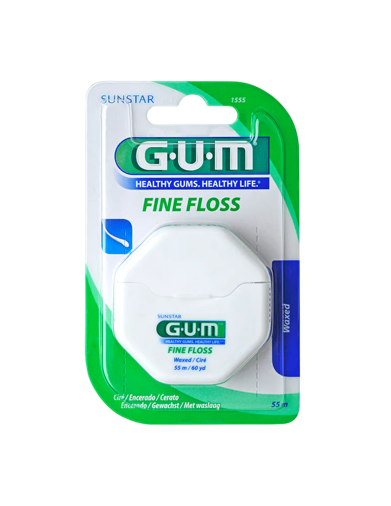 GUM Fil Dentaire FINE FLOSS Ciré…