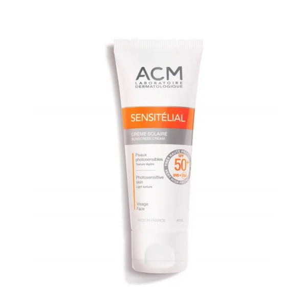 ACM SENSITÉLIAL SPF 50+ MINERAL CRÈME SOLAIRE 40 ML