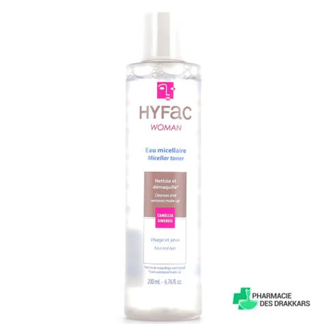 HYFAC WOMAN EAU MICELLAIRE 200 ML