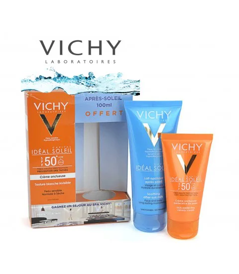 IDEAL SOLEIL SPF 50+CRÈME SOLAIRE ONCTUEUSE 50ML