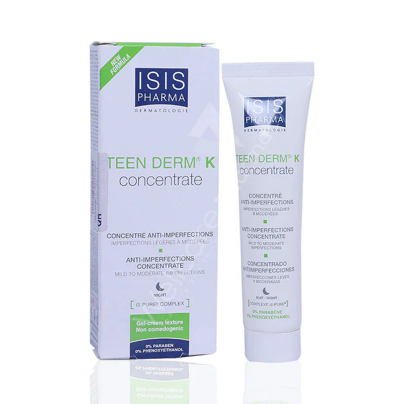 ISIS PHARMA TEEN DERM K CONCENTRATE – SERUM NUIT 30ML