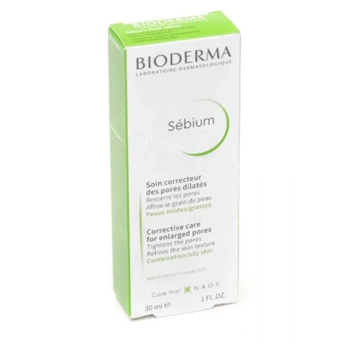 BIODERMA SEBIUM PORE REFINER CONCENTRÉ CORRECTEUR PORES DILATÉS (30 ML)