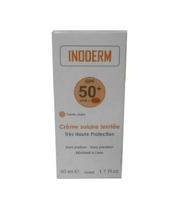 INODERM ECRAN TEINTE CLAIRE 50ML