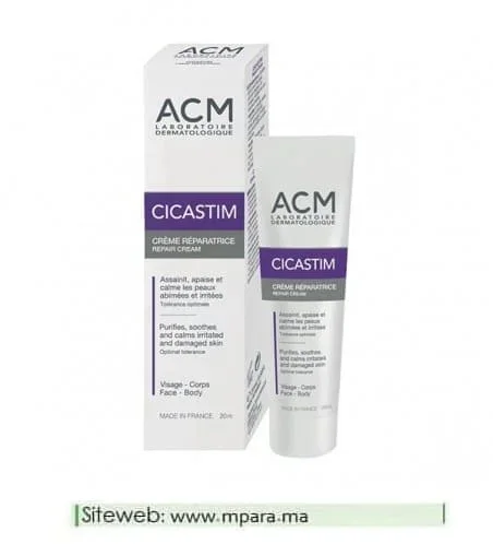 ACM CICASTIM CRÈME RÉPARATRICE APAISANTE VISAGE ET CORPS 20 ML