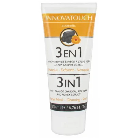 INNOVATOUCH 3EN1 MASQUE EXFOLIANT NETTOYANT 200 ML