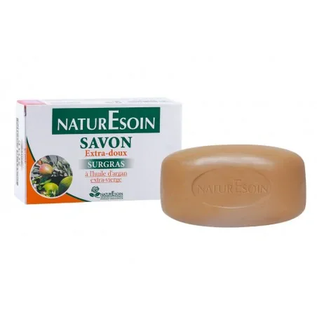 NATURE SOIN SAVON EXTRA-DOUX 80G -ARGAN