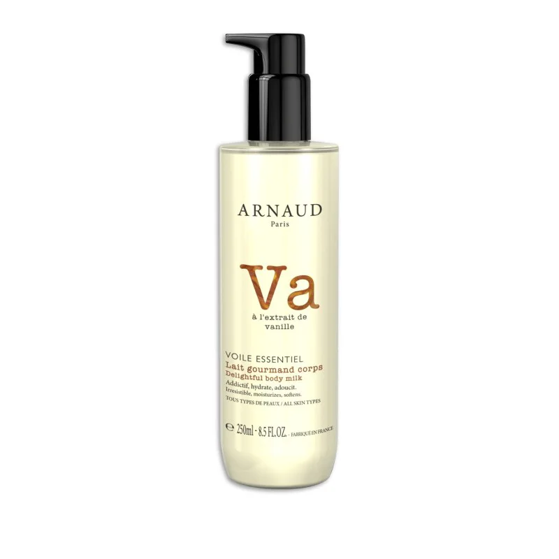 ARNAUD PARIS VOILE ESSENTIEL LAIT GOURMAND CORPS À L’EXTRAIT DE VANILLE (250 ML)