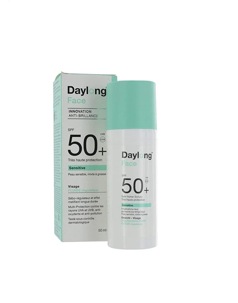 **GALDERMA DAYLONG FACE SENSITIVE FLUIDE REGULATEUR SPF50+ 50ML**
