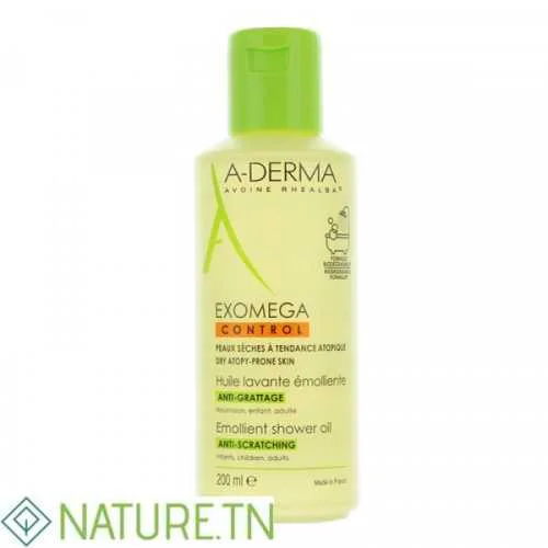 A-Derma Exomega control Huile lavante Émolliente 200ml