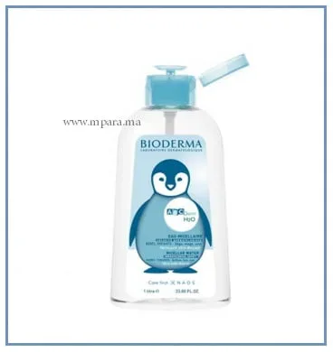 BIODERMA ABCDERM H2O 1L POMPE INVERSE