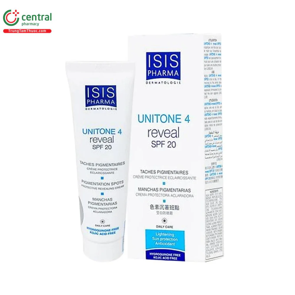 ISIS PHARMA UNITONE 4 REVEAL SPF 20