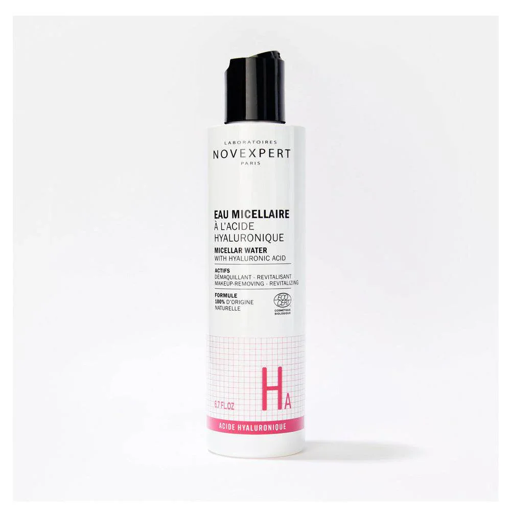 NOVEXPERT EAU MICELLAIRE À L’ACIDE HYALURONIQUE – 200ML