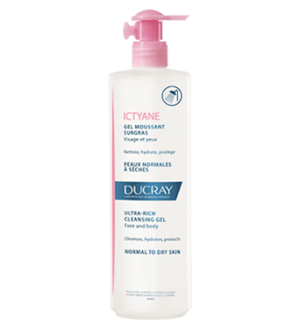 DUCRAY ICTYANE GEL MOUSSANT SURGRAS 400 ML