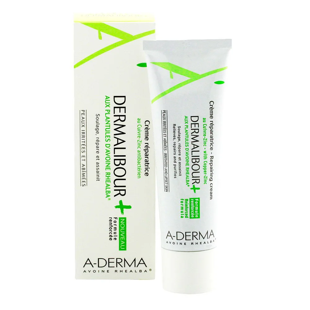 A-DERMA DERMALIBOUR+ CRÈME REPARATRICE VISAGE ET CORPS APAISANTE 50ML