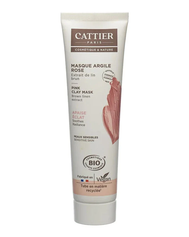 CATTIER MASQUE A L’ARGILE ROSE 100ML