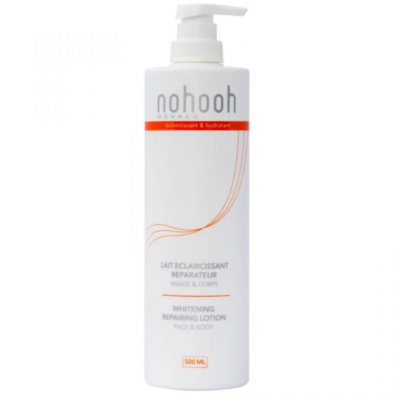 NOHOOH LAIT ÉCLAIRCISSANT RÉPARATEUR VISAGE ET CORPS 500 ML