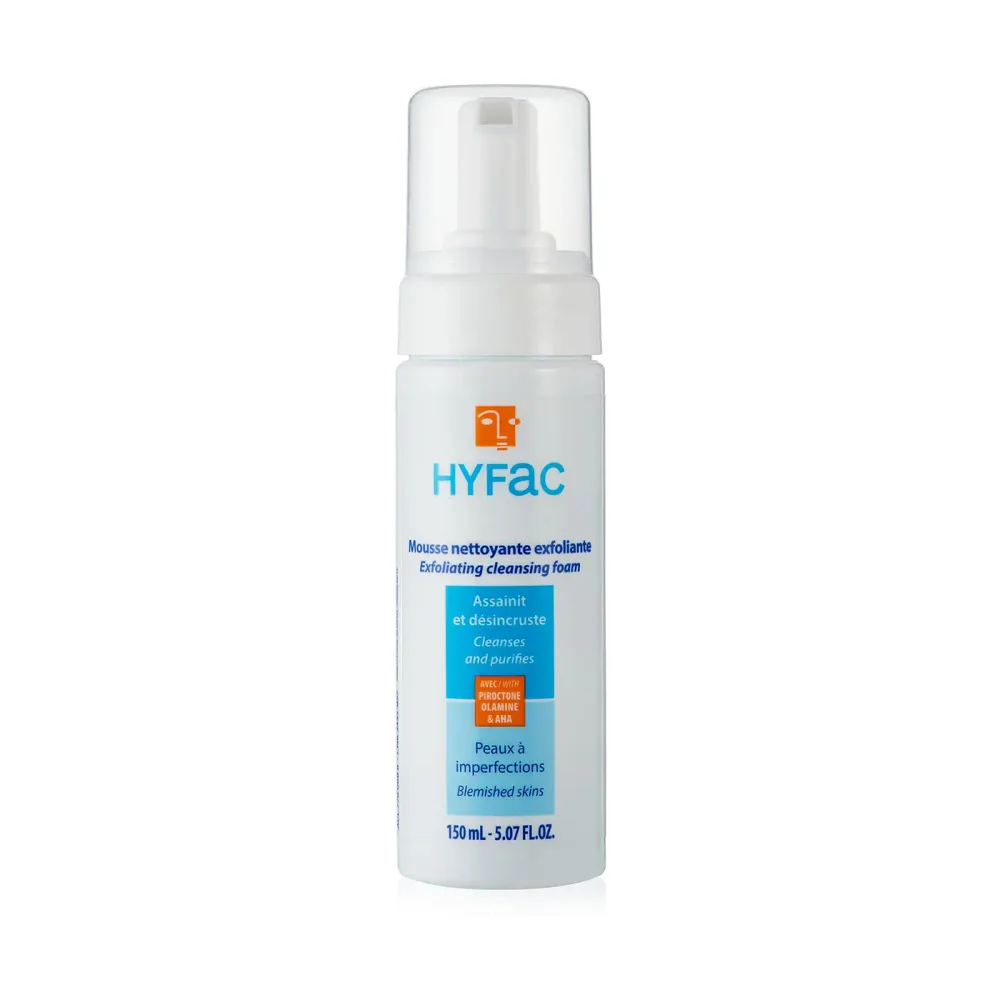 HYFAC MOUSSE NETTOYANTE EXFOLIANTE 150ML