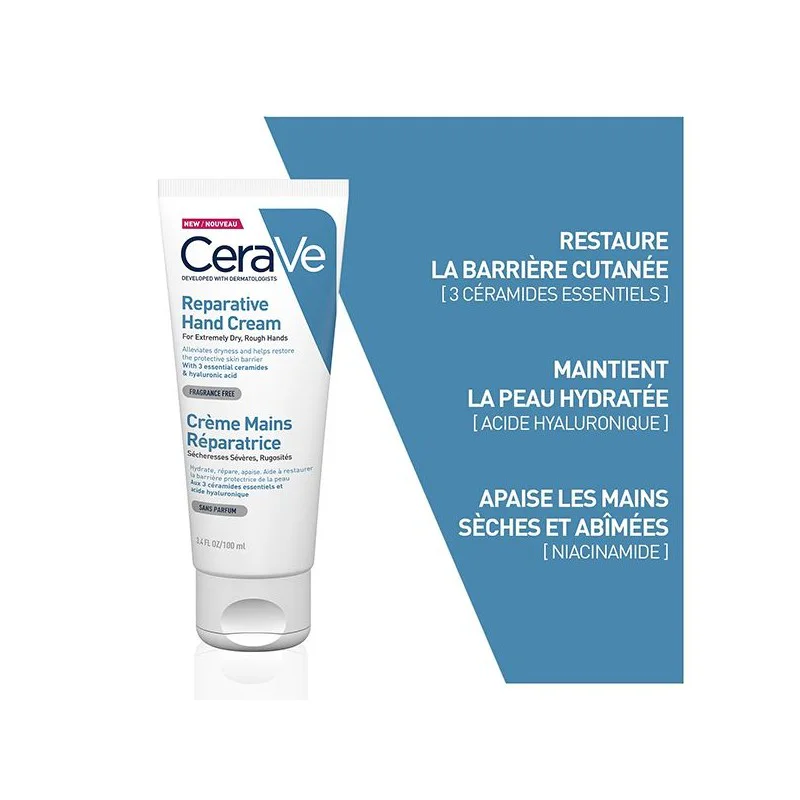 CERAVE CREME MAINS REPARATRICE 100 ML