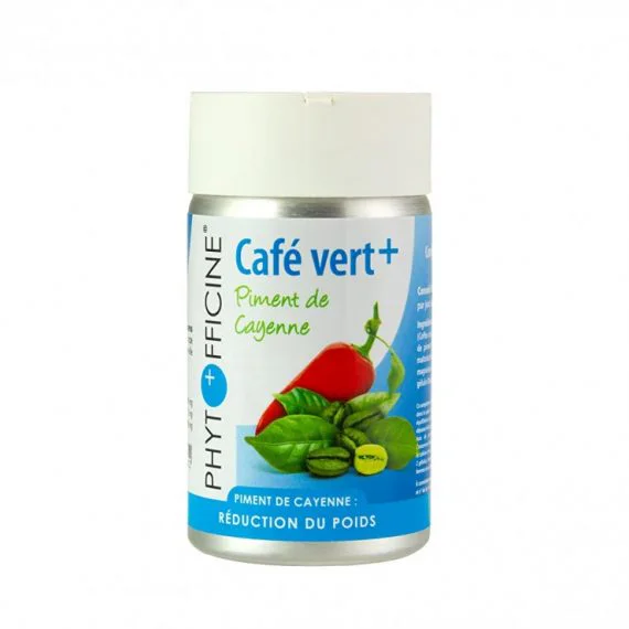 CAFÉ VERT 60 GÉLULES D’ORIGINE VÉGÉTALE