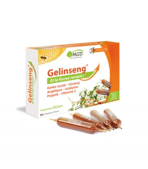 GELINSENG 20 AMPOULES