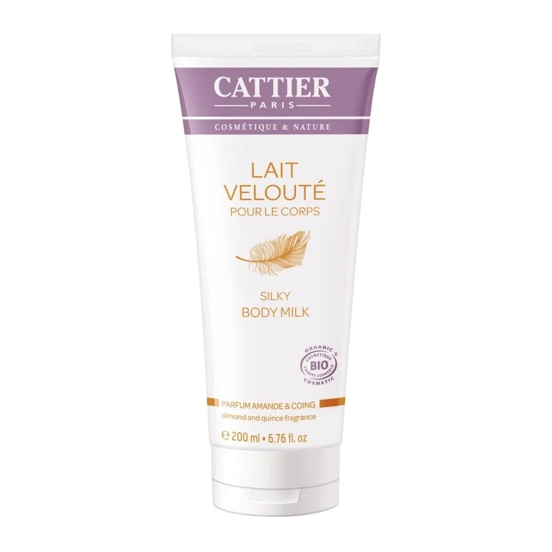 CATTIER LAIT VELOUTE POUR LE CORPS-PARFUM AMANDE ET COING 200ML