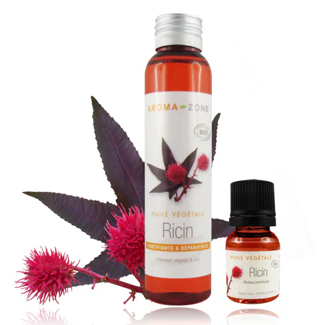 *HUILE DE RICIN BIO – AROMA ZONE