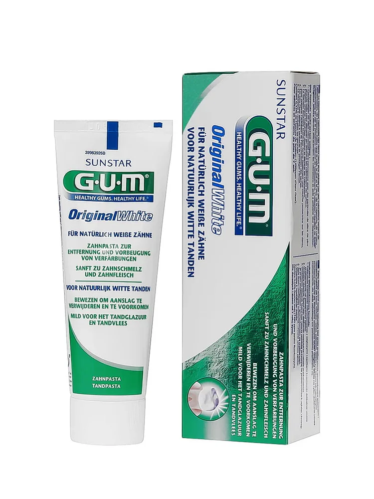 GUM Dentifrice Original White 75ml…