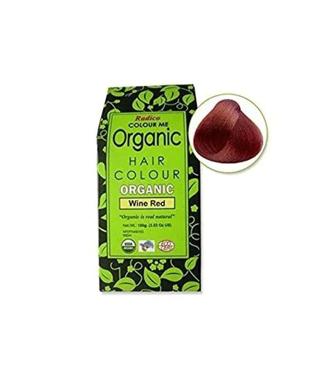 COLORATION BIO VÉGÉTALE WINE RED 100 GR