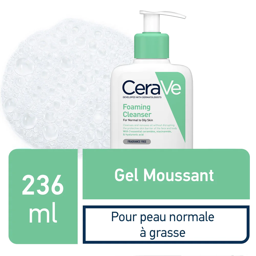 Cerave Gel Moussant – 236 ml